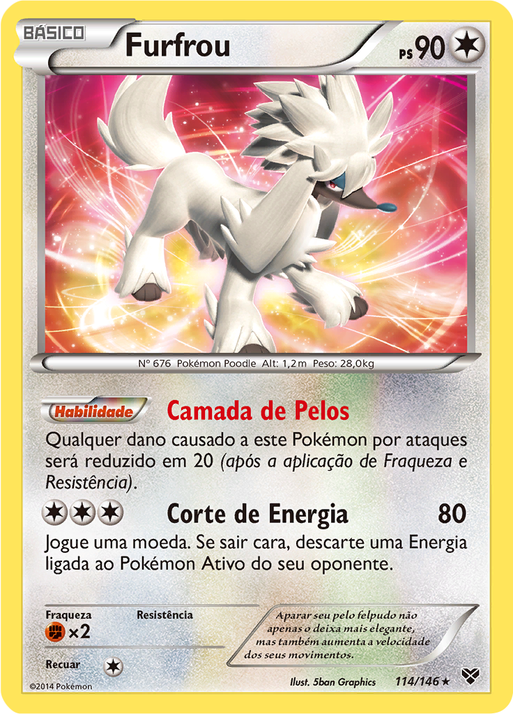 Furfrou (Reverse Holo)