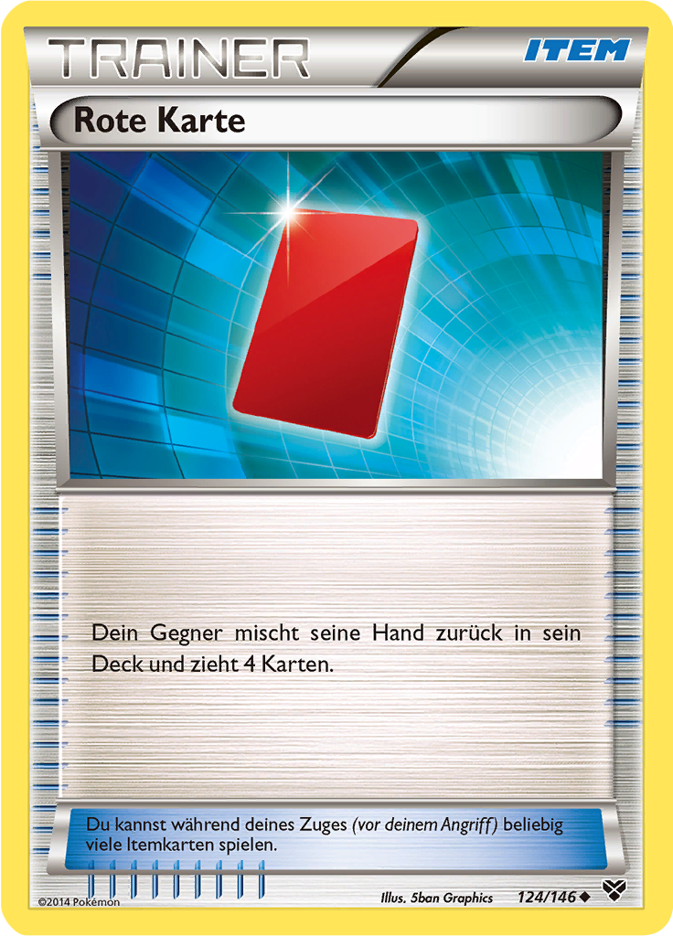 Rote Karte (Reverse Holo)