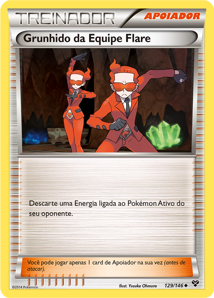 Grunhido da Equipe Flare (Reverse Holo)