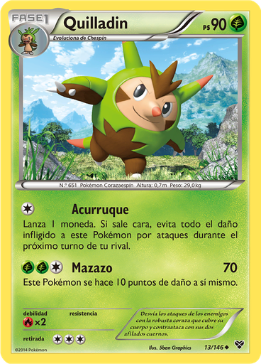 Quilladin (Reverse Holo)