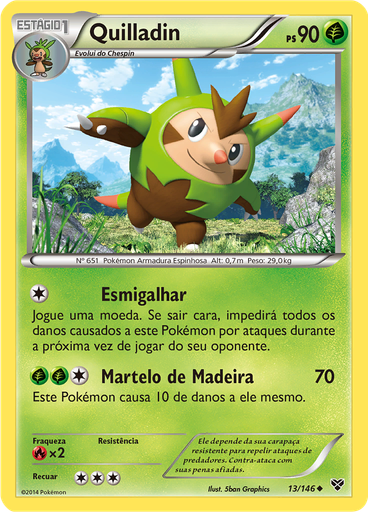 Quilladin (Reverse Holo)