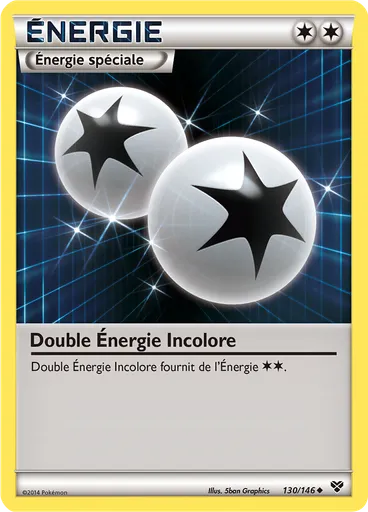 Double Énergie Incolore — XY