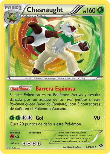 Chesnaught — XY