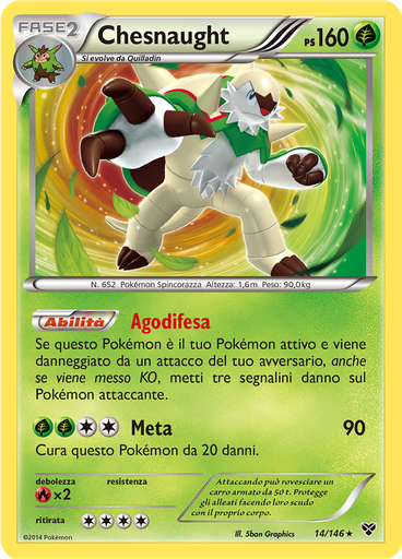 Chesnaught (Reverse Holo)