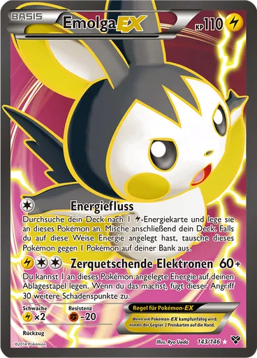 Emolga EX — XY