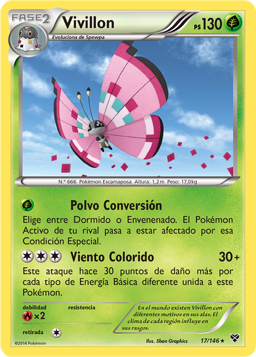 Vivillon (Reverse Holo)