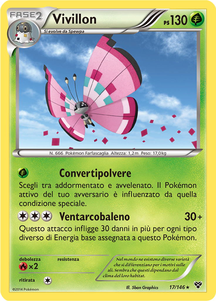 Vivillon (Reverse Holo)