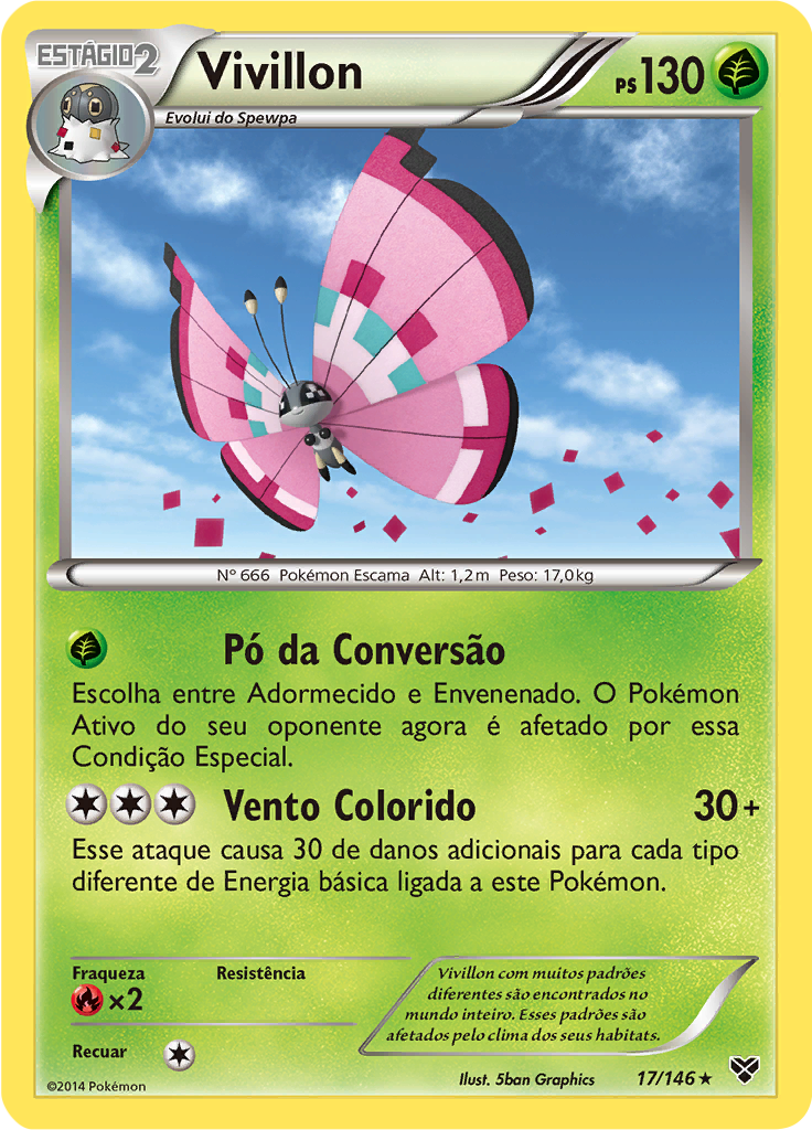 Vivillon (Reverse Holo)