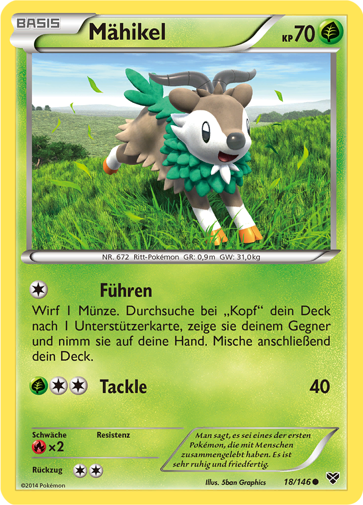 Mähikel (Reverse Holo)