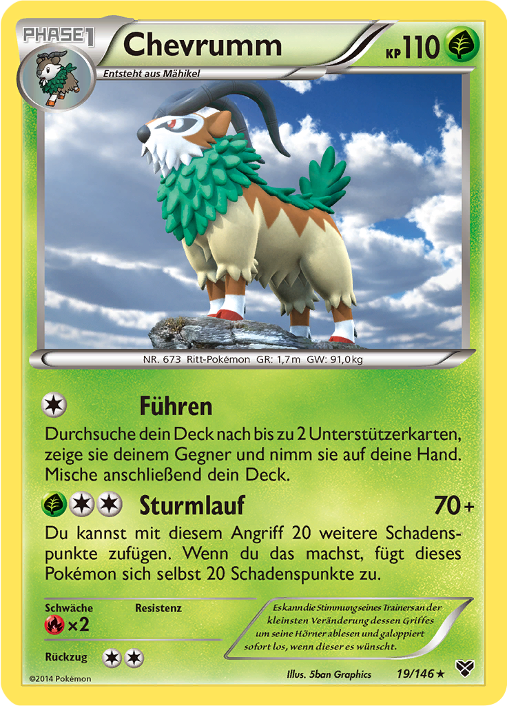 Chevrumm (Reverse Holo)