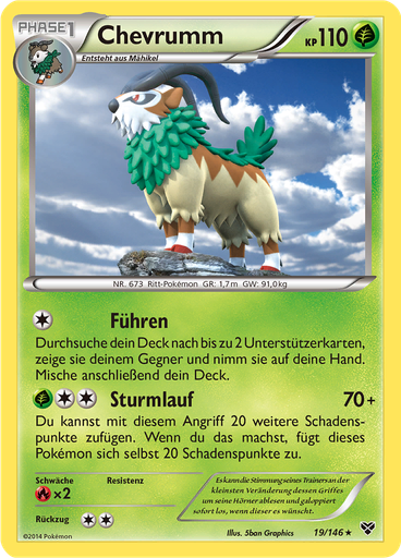 Chevrumm (Reverse Holo)