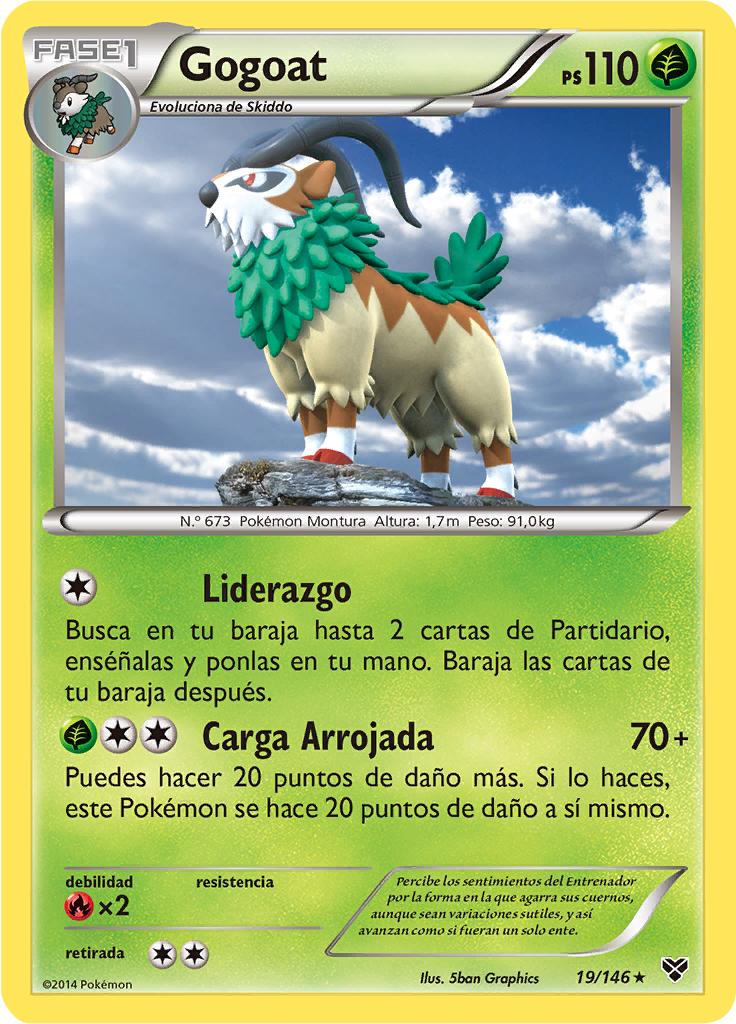 Gogoat (Reverse Holo)