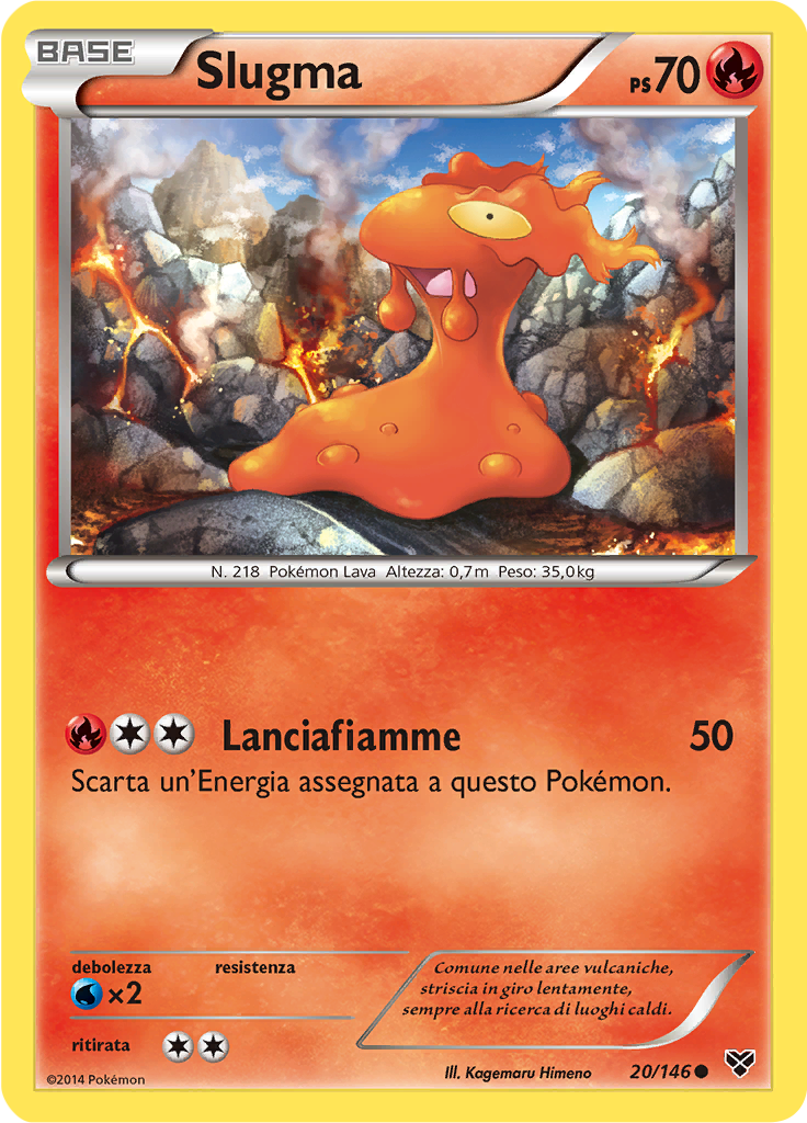 Slugma (Reverse Holo)