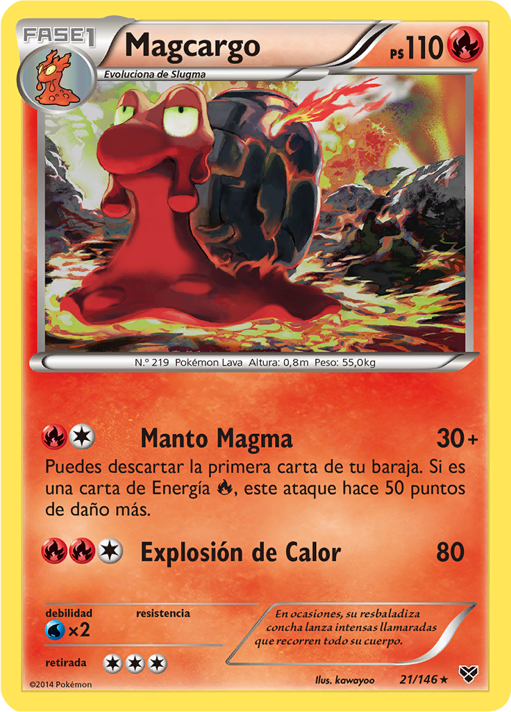 Magcargo (Reverse Holo)