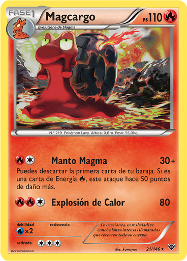 Magcargo (Reverse Holo)