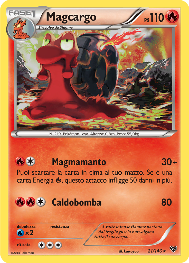Magcargo (Reverse Holo)