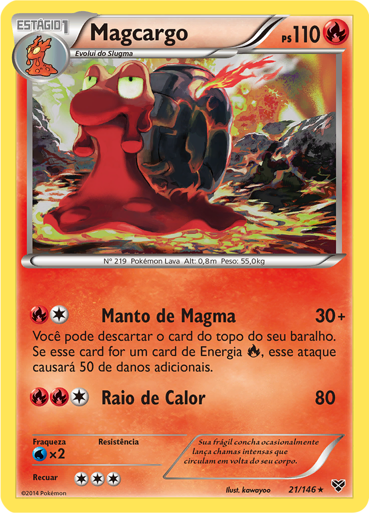 Magcargo (Reverse Holo)
