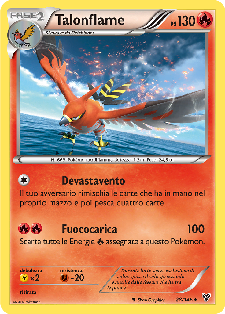 Talonflame (Reverse Holo)