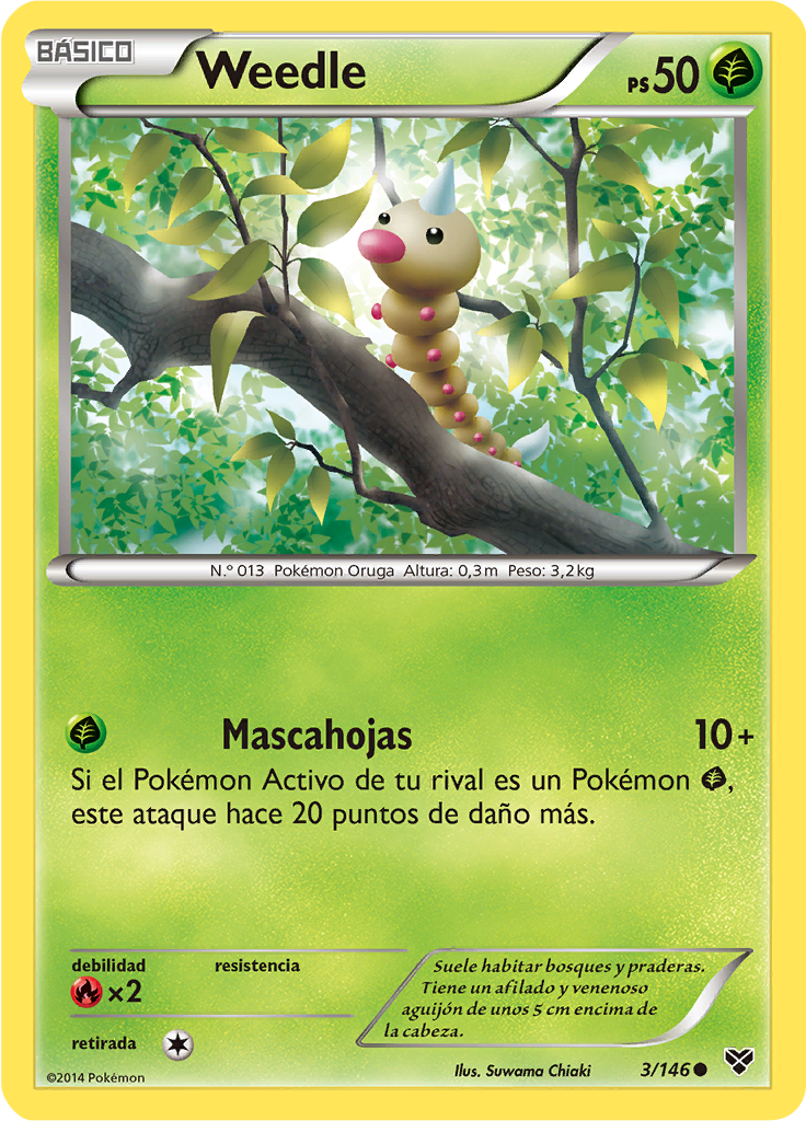 Weedle (Reverse Holo)