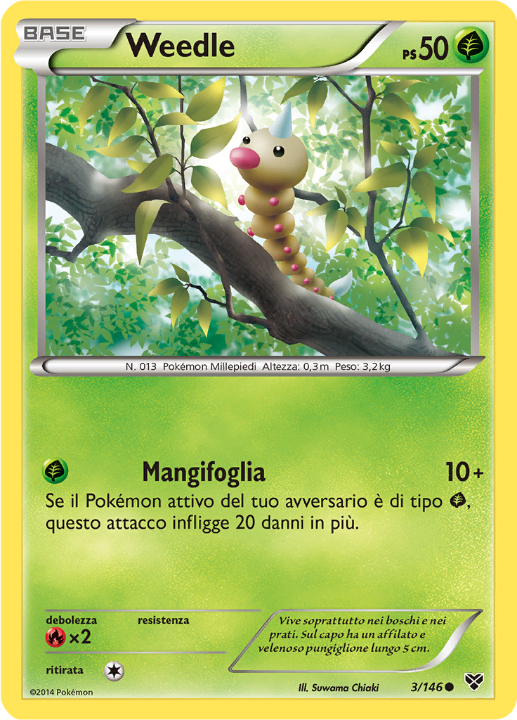 Weedle (Reverse Holo)