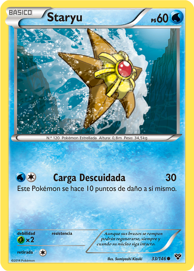 Staryu (Reverse Holo)