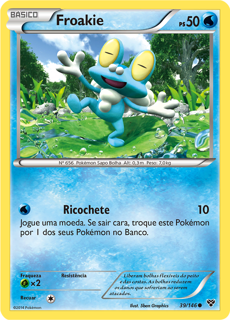 Froakie (Reverse Holo)