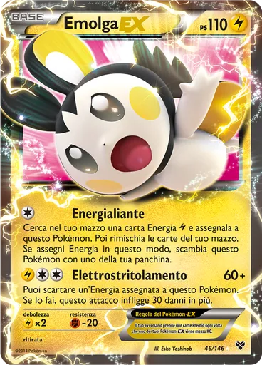Emolga EX — XY