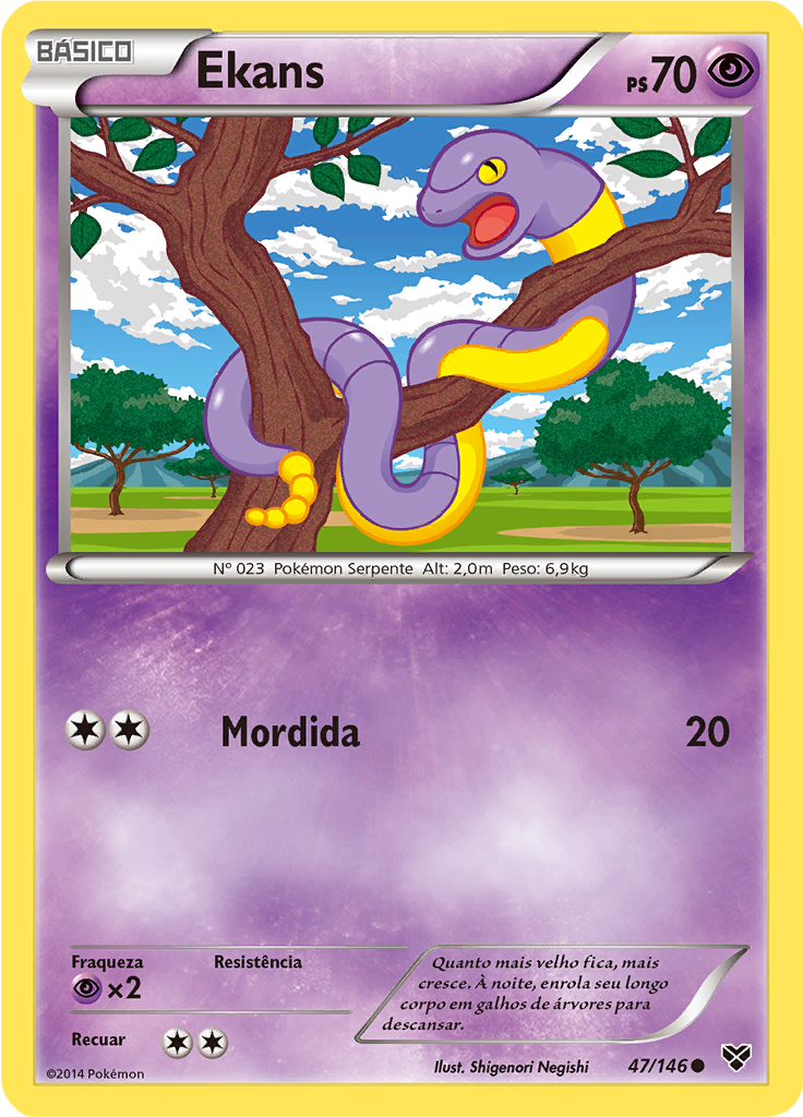 Ekans (Reverse Holo)