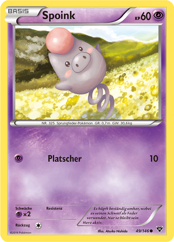 Spoink (Reverse Holo)