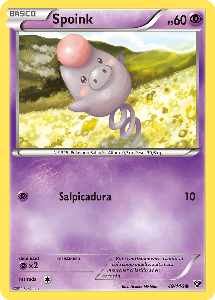 Spoink (Reverse Holo)