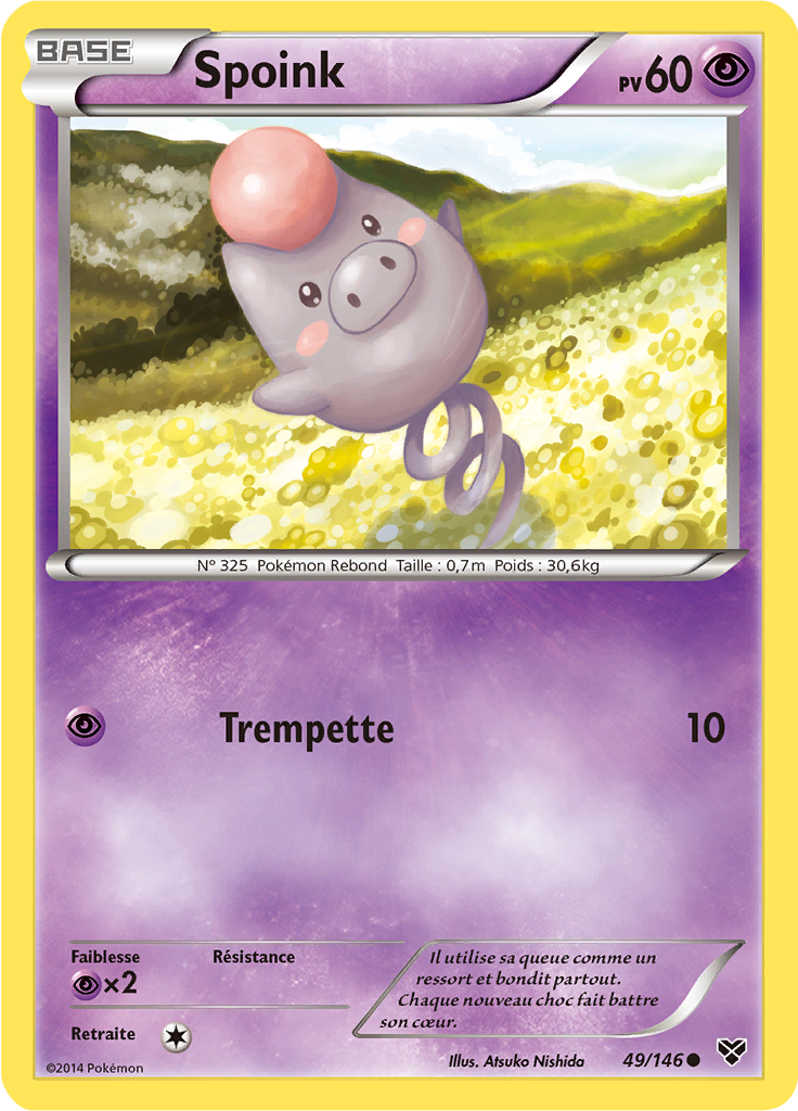 Spoink (Reverse Holo)