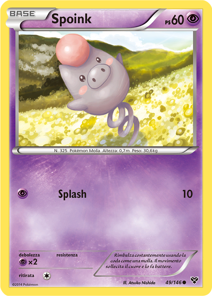 Spoink (Reverse Holo)