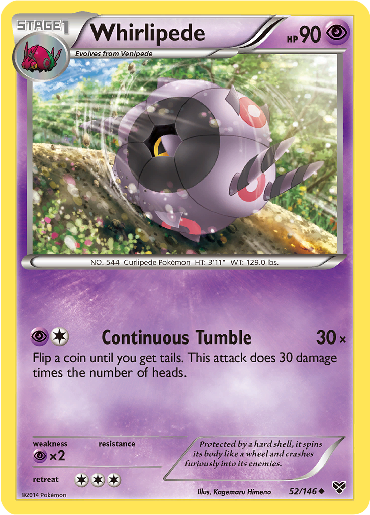 Whirlipede (Reverse Holo)