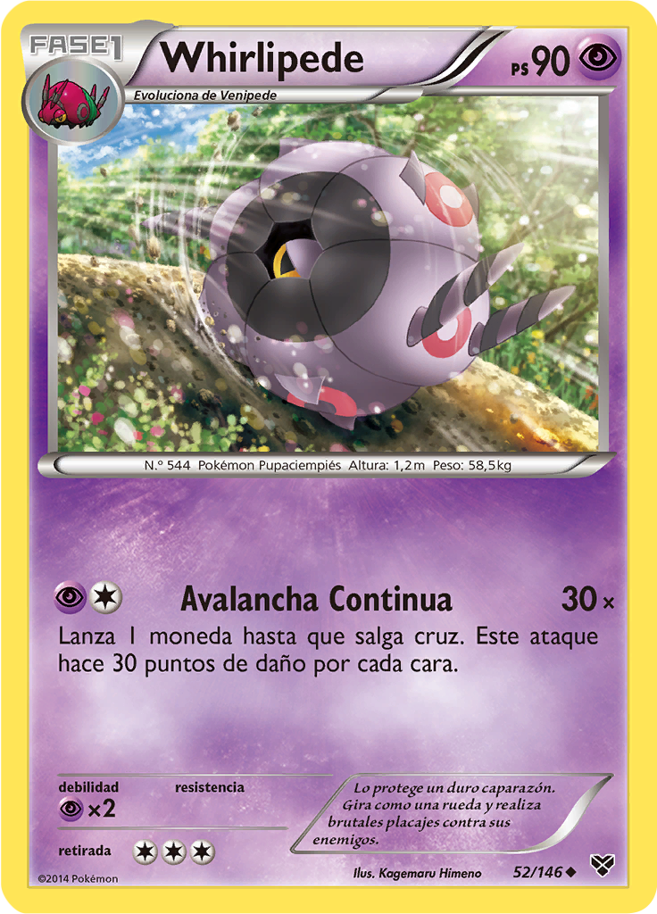Whirlipede (Reverse Holo)