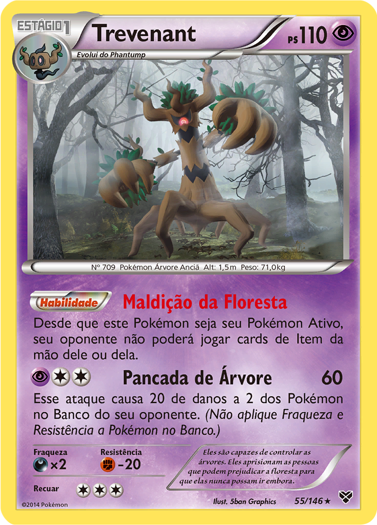 Trevenant (Reverse Holo)