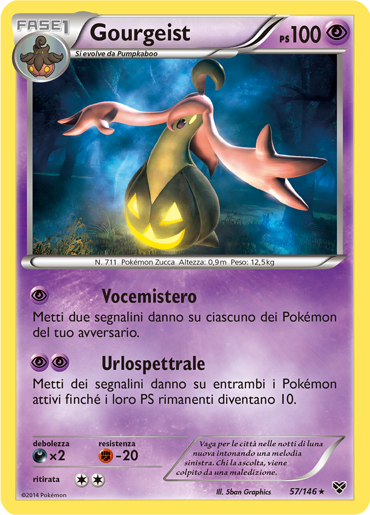 Gourgeist (Reverse Holo)