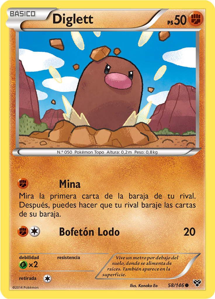 Diglett (Reverse Holo)