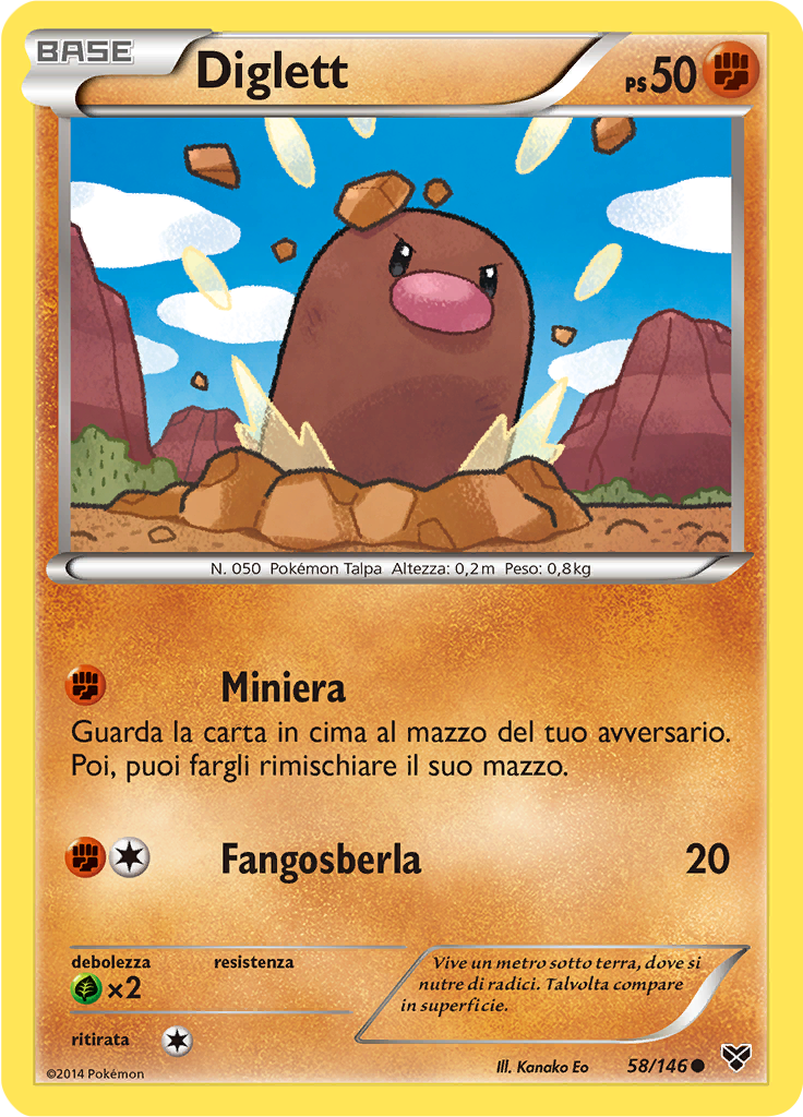 Diglett (Reverse Holo)