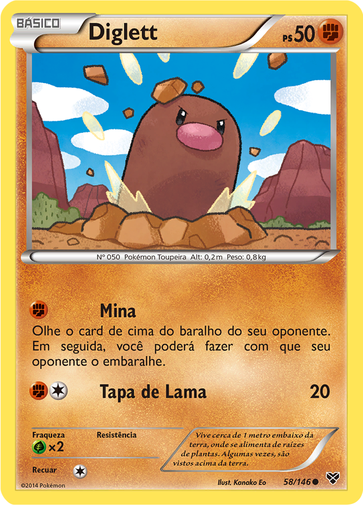 Diglett (Reverse Holo)