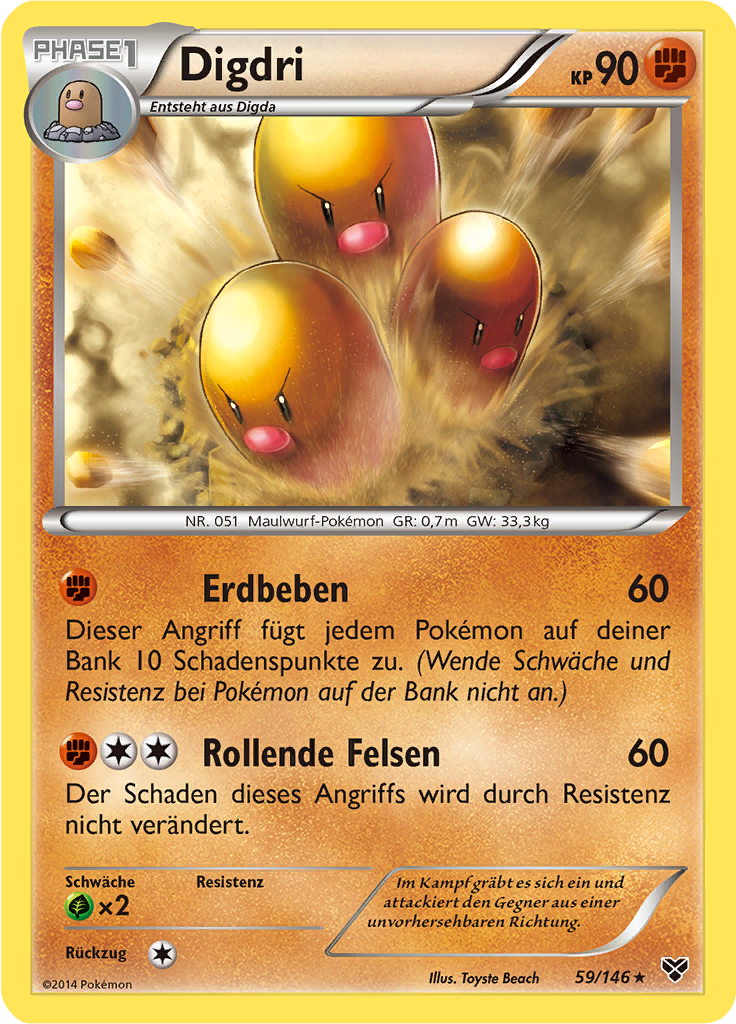 Digdri (Reverse Holo)