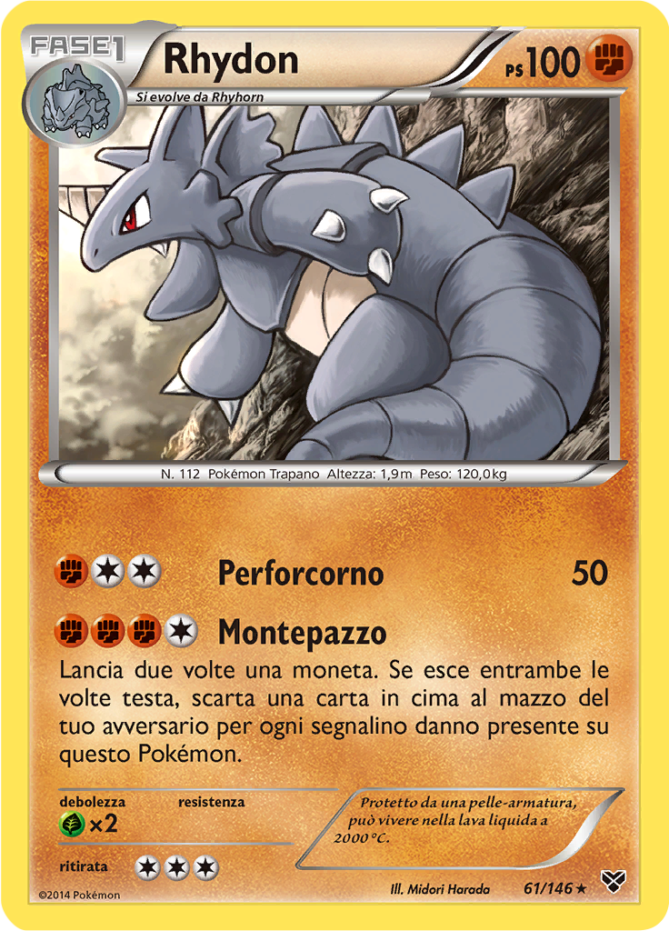 Rhydon (Reverse Holo)