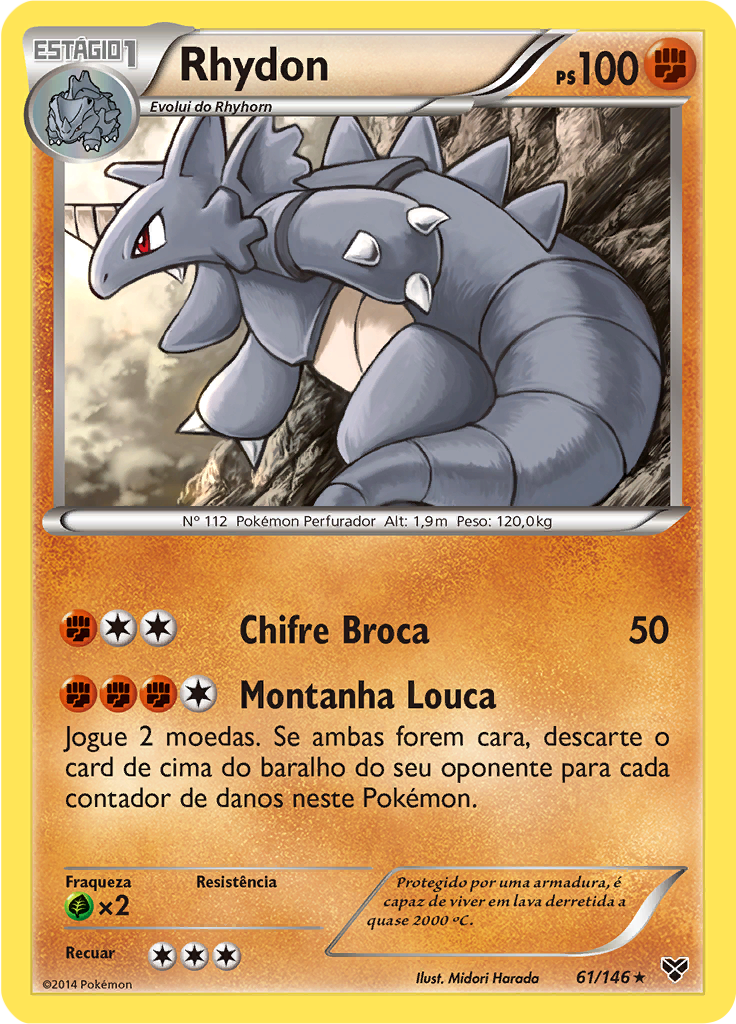 Rhydon (Reverse Holo)