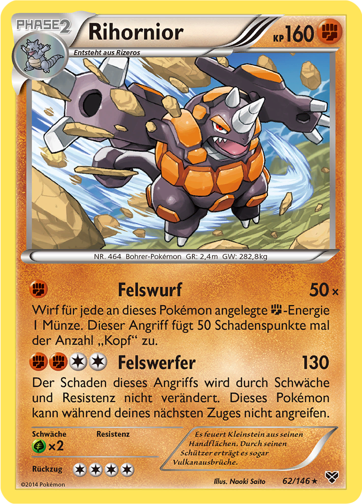 Rihornior (Reverse Holo)