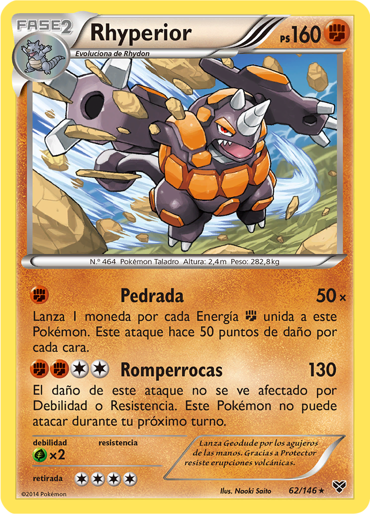 Rhyperior (Reverse Holo)