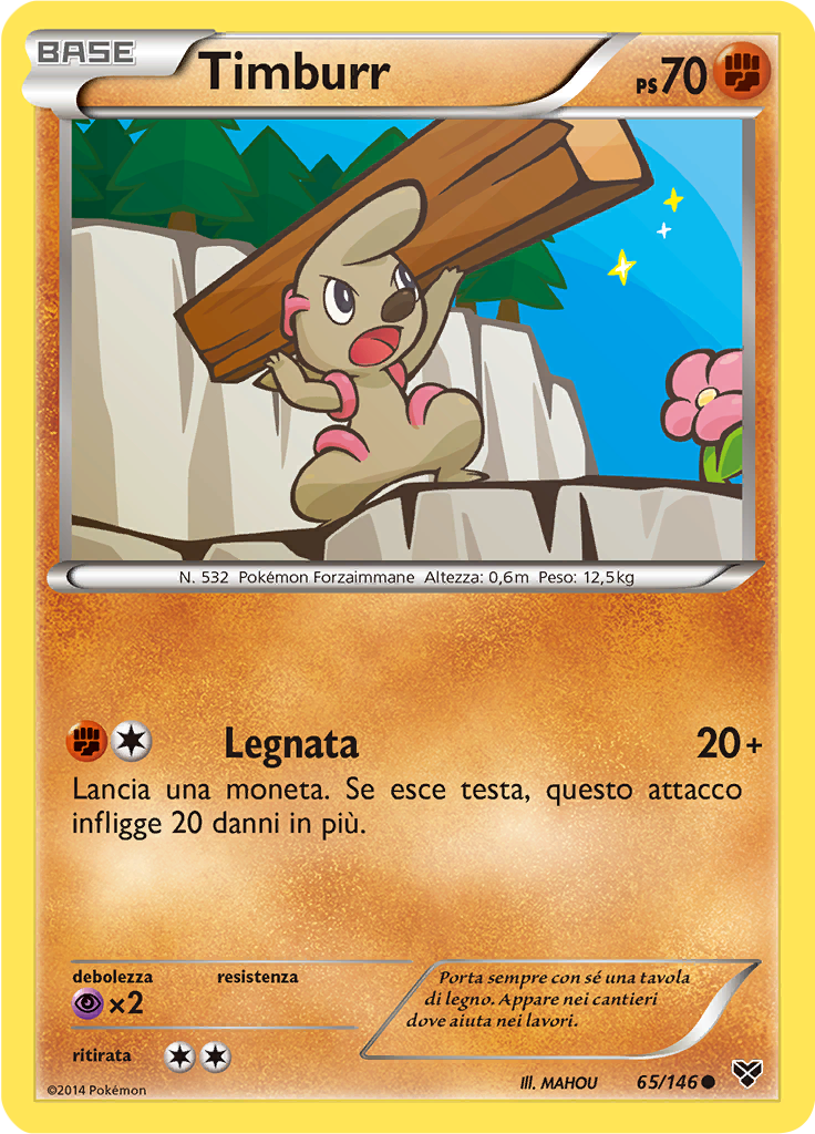 Timburr (Reverse Holo)