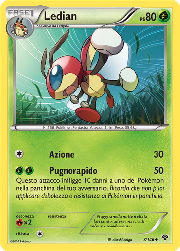 Ledian (Reverse Holo)