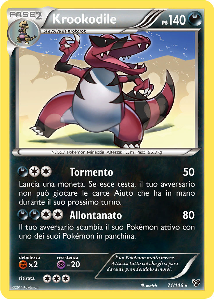 Krookodile (Reverse Holo)