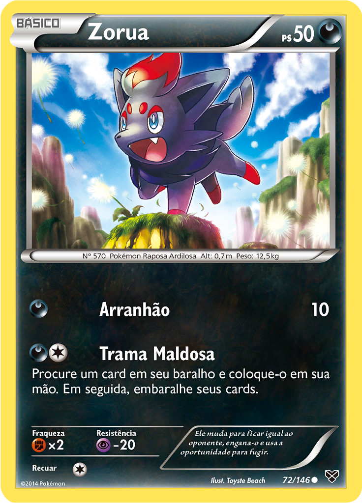 Zorua (Reverse Holo)