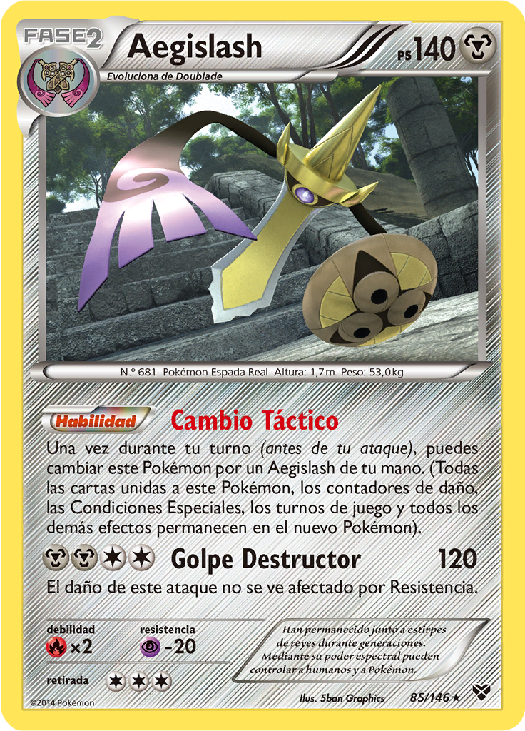 Aegislash (Reverse Holo)