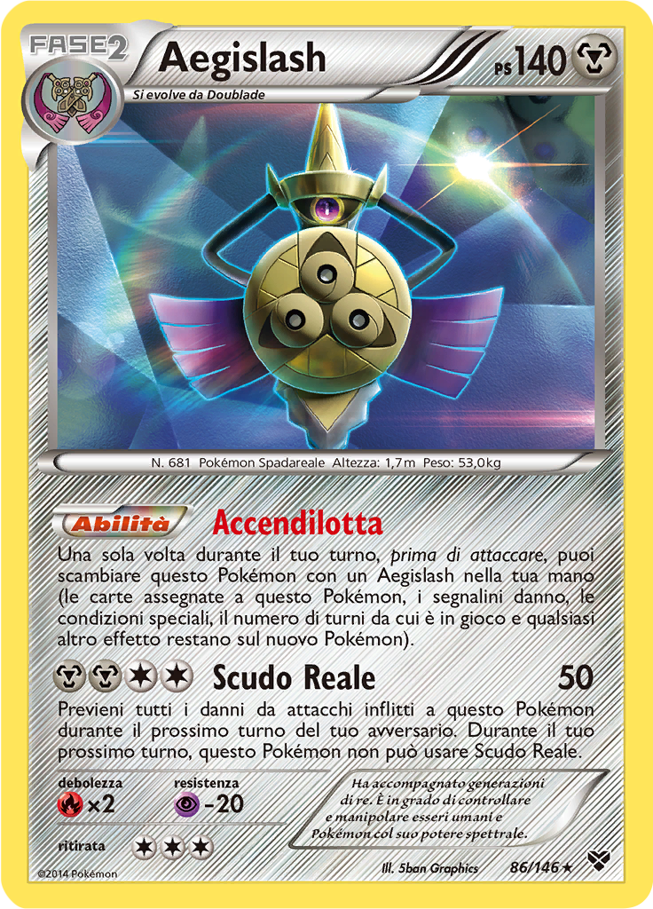 Aegislash (Reverse Holo)